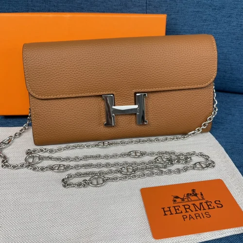 11 Hermes Original Women's Wallet Authentic Epsom Leather