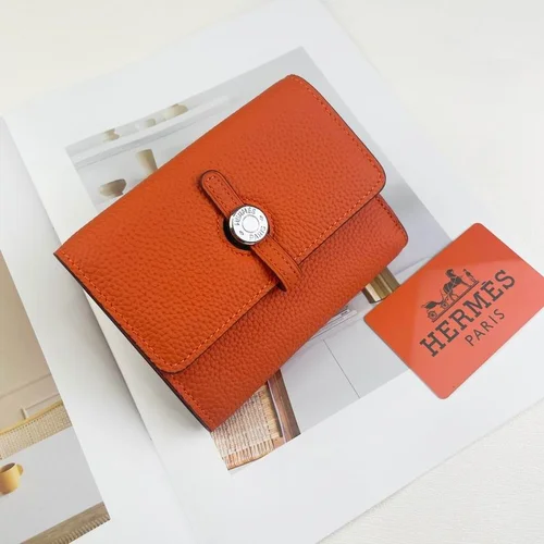11 Hermes Original Women's Wallet Authentic Epsom Leather