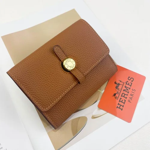 11 Hermes Original Women's Wallet Authentic Epsom Leather