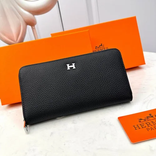 11 Hermes Original Women's Wallet Authentic Epsom Leather