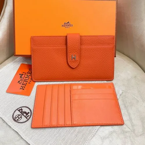 11 Hermes Original Women's Wallet Authentic Epsom Leather