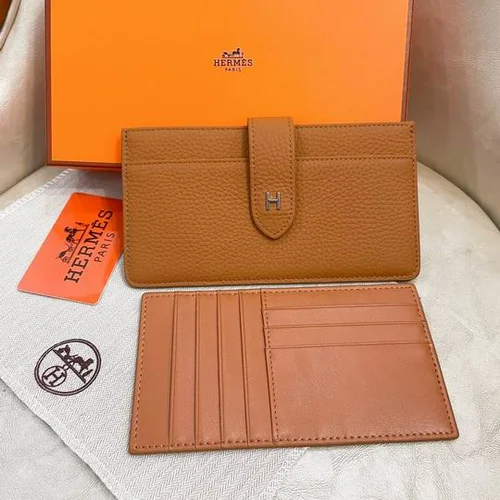 11 Hermes Original Women's Wallet Authentic Epsom Leather
