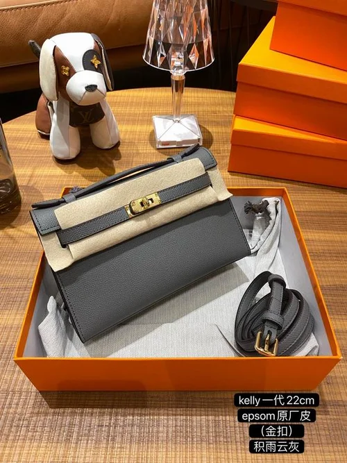 11 Hermes Original Kelly Bag Authentic Togo Leather Luxury