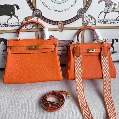 11 Hermes Original Kelly Bag Authentic Togo Leather Luxury