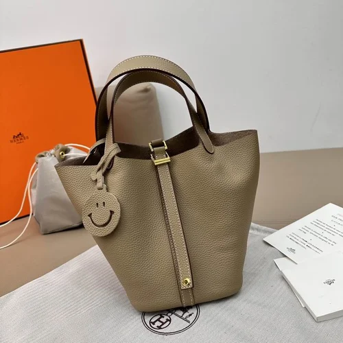11 Hermes Original Picotin Lock Authentic Clemence Leather