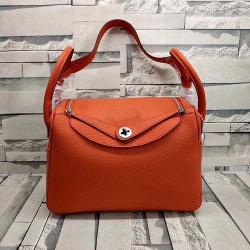 11 Hermes Original Lindy Bag Authentic Clemence Leather