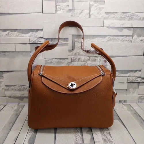 11 Hermes Original Lindy Bag Authentic Clemence Leather