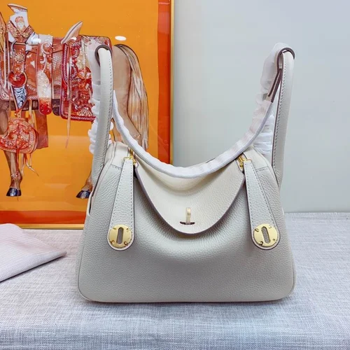 11 Hermes Original Lindy Bag Authentic Clemence Leather