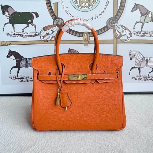 11 Hermes Original Birkin Bag Authentic Togo Leather Luxury