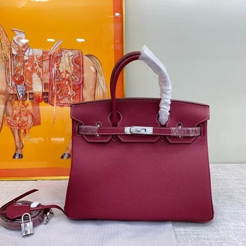 11 Hermes Original Birkin Bag Authentic Togo Leather Luxury