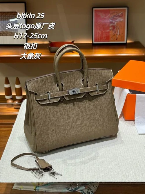 11 Hermes Original Birkin Bag Authentic Togo Leather Luxury
