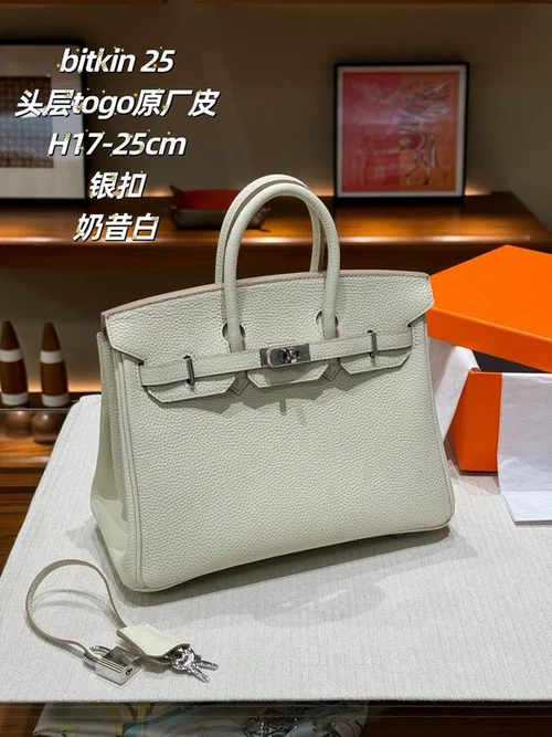 11 Hermes Original Birkin Bag Authentic Togo Leather Luxury