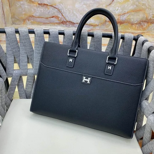 11 Hermes Original Briefcase Men Authentic Leather Luxury