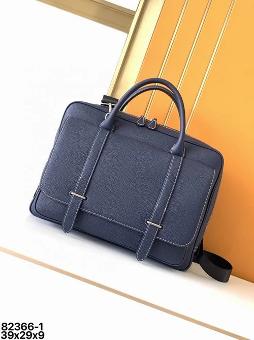 11 Hermes Original Briefcase Men Authentic Leather Luxury