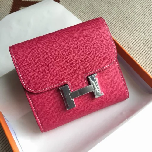 Hermes Original Women's Wallet Authentic Epsom Leather