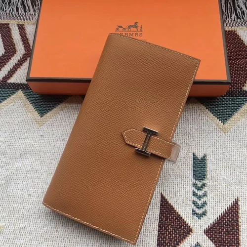 Hermes Original Women's Wallet Authentic Epsom Leather
