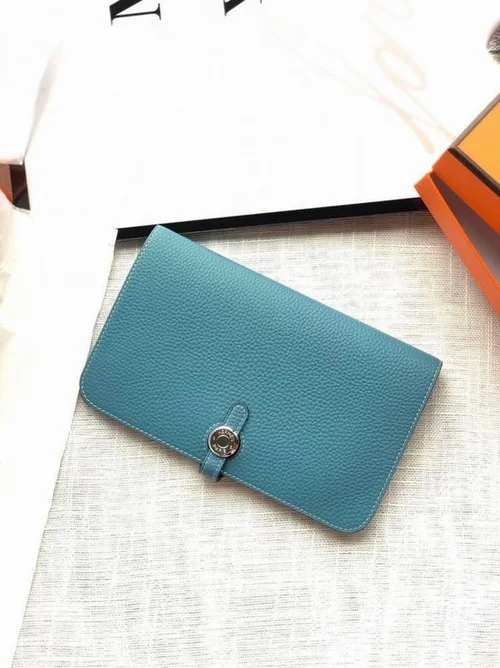 Hermes Original Women's Wallet Authentic Epsom Leather