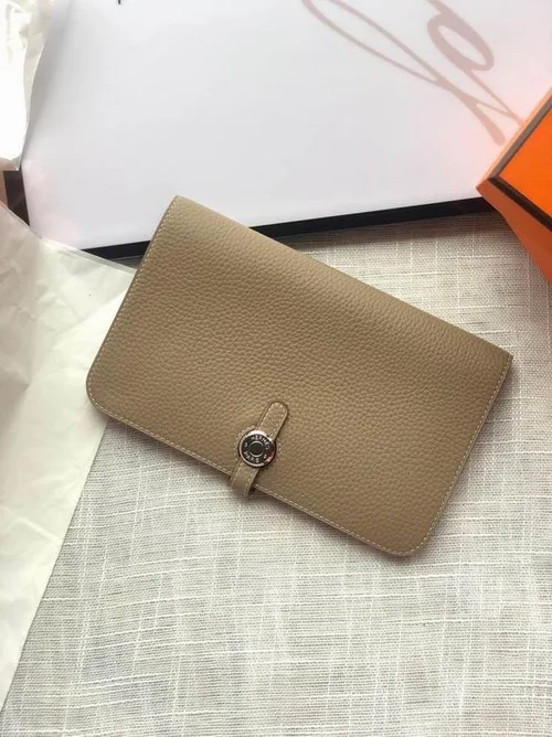 Hermes Original Women's Wallet Authentic Epsom Leather