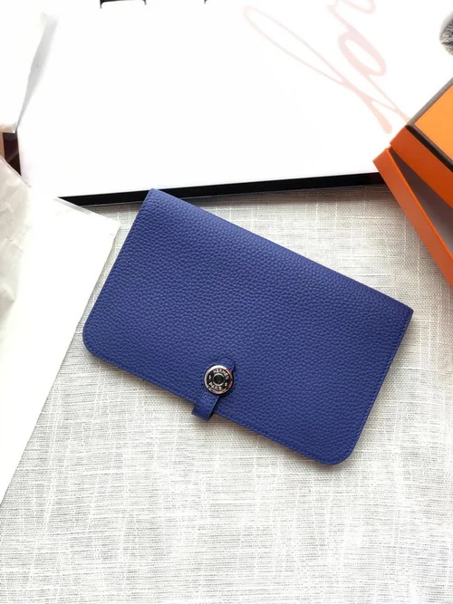 Hermes Original Women's Wallet Authentic Epsom Leather