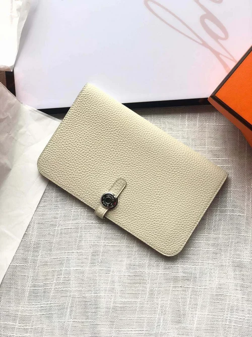 Hermes Original Women's Wallet Authentic Epsom Leather