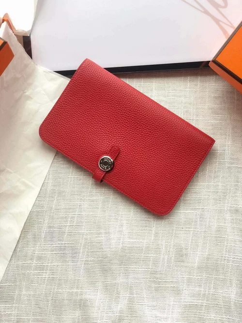 Hermes Original Women's Wallet Authentic Epsom Leather