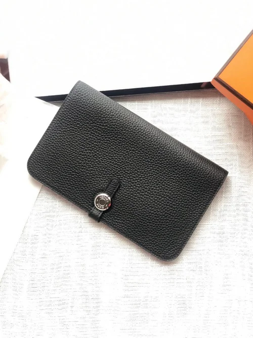 Hermes Original Women's Wallet Authentic Epsom Leather