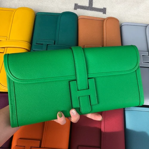 Hermes Original Women's Wallet Authentic Epsom Leather