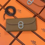 Hermes Original Ancre To Go Pouch Authentic Canvas