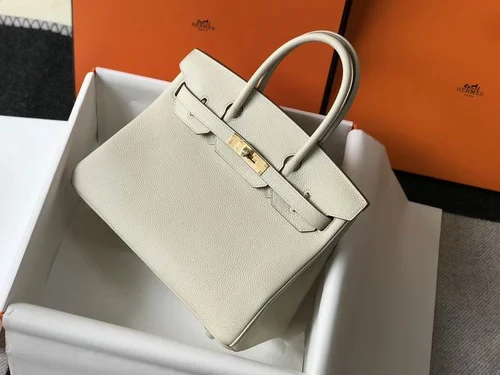 Hermes Original Birkin Bag Authentic Togo Leather Luxury