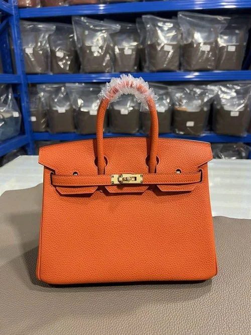 Hermes Original Birkin Bag Authentic Togo Leather Luxury