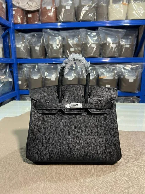 Hermes Original Birkin Bag Authentic Togo Leather Luxury