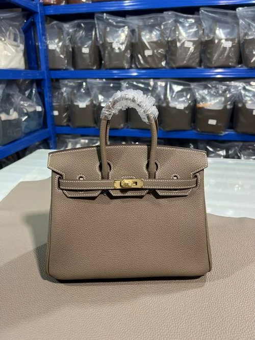 Hermes Original Birkin Bag Authentic Togo Leather Luxury