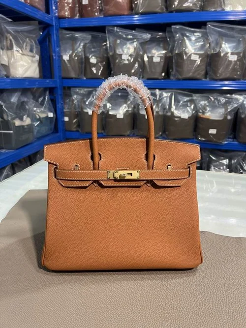 Hermes Original Birkin Bag Authentic Togo Leather Luxury