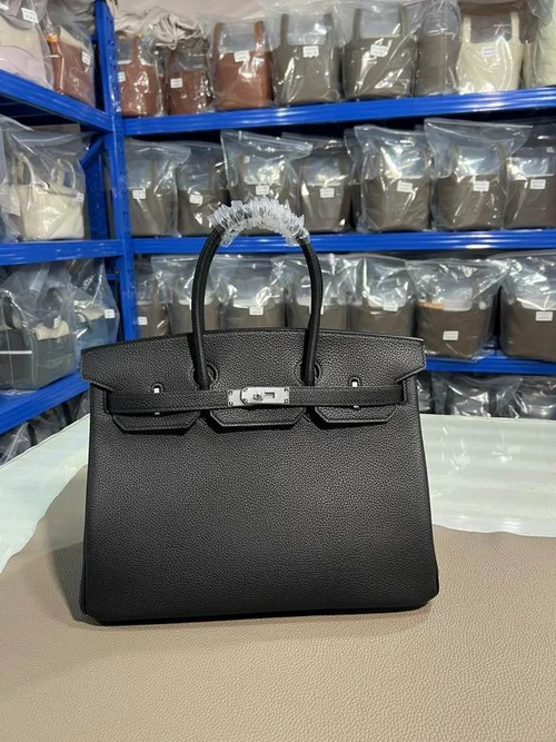 Hermes Original Birkin Bag Authentic Togo Leather Luxury