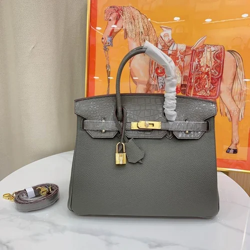 Hermes Original Birkin Bag Authentic Togo Leather Luxury