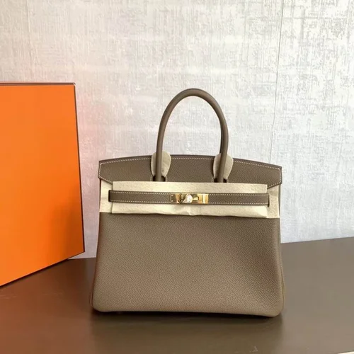 Hermes Original Birkin Bag Authentic Togo Leather Luxury