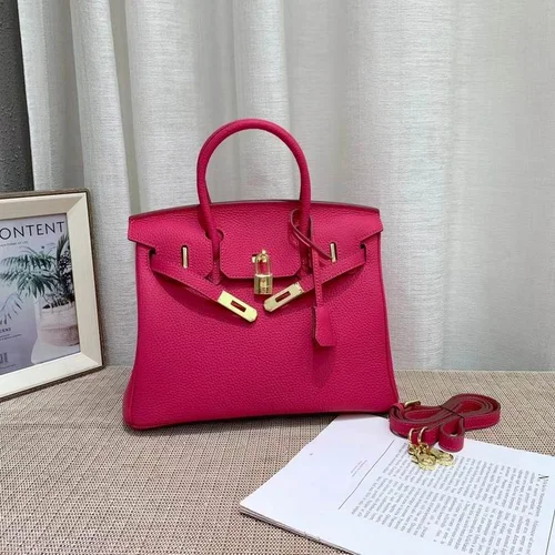 Hermes Original Birkin Bag Authentic Togo Leather Luxury