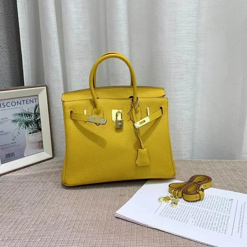 Hermes Original Birkin Bag Authentic Togo Leather Luxury