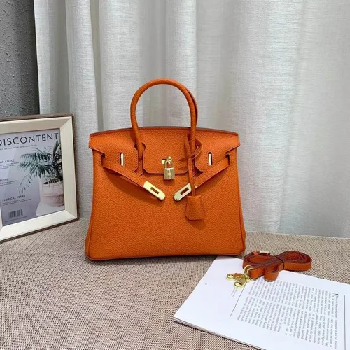 Hermes Original Birkin Bag Authentic Togo Leather Luxury