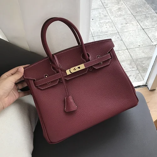 Hermes Original Birkin Bag Authentic Togo Leather Luxury