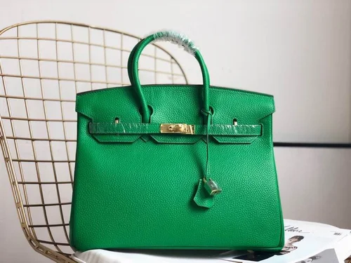 Hermes Original Birkin Bag Authentic Togo Leather Luxury