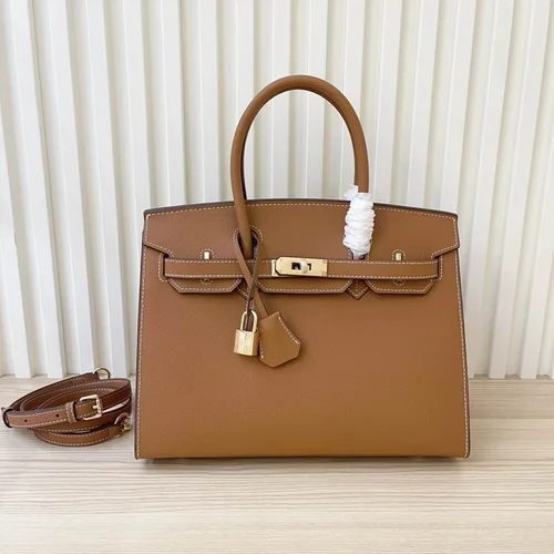 Hermes Original Birkin Bag Authentic Togo Leather Luxury