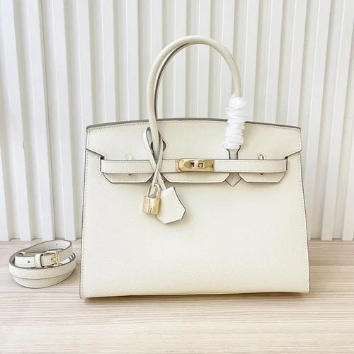 Hermes Original Birkin Bag Authentic Togo Leather Luxury