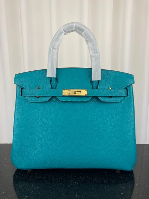 Hermes Original Birkin Bag Authentic Togo Leather Luxury