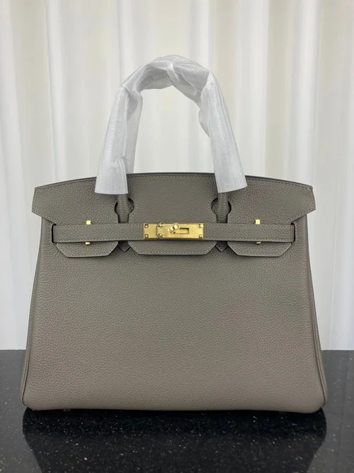 Hermes Original Birkin Bag Authentic Togo Leather Luxury