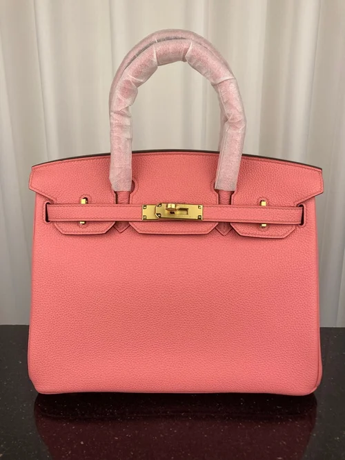 Hermes Original Birkin Bag Authentic Togo Leather Luxury