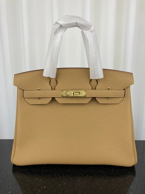 Hermes Original Birkin Bag Authentic Togo Leather Luxury