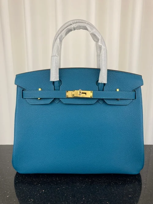 Hermes Original Birkin Bag Authentic Togo Leather Luxury