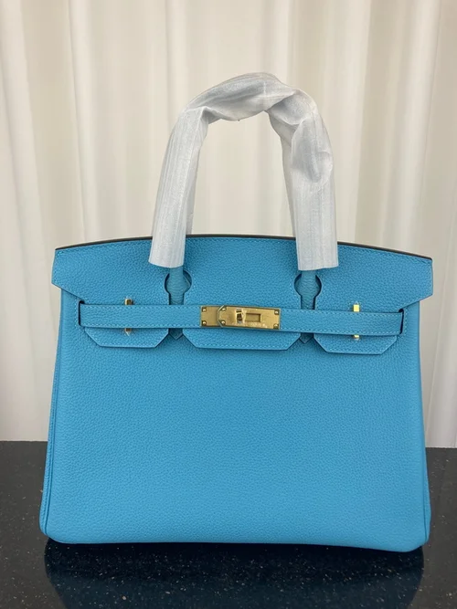 Hermes Original Birkin Bag Authentic Togo Leather Luxury
