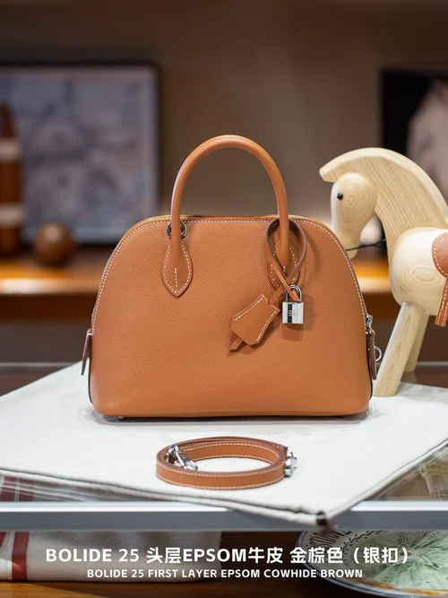 Hermes Original Bolide Bag Authentic Epsom Leather